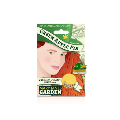 Green Apple Pie Package Mock Up