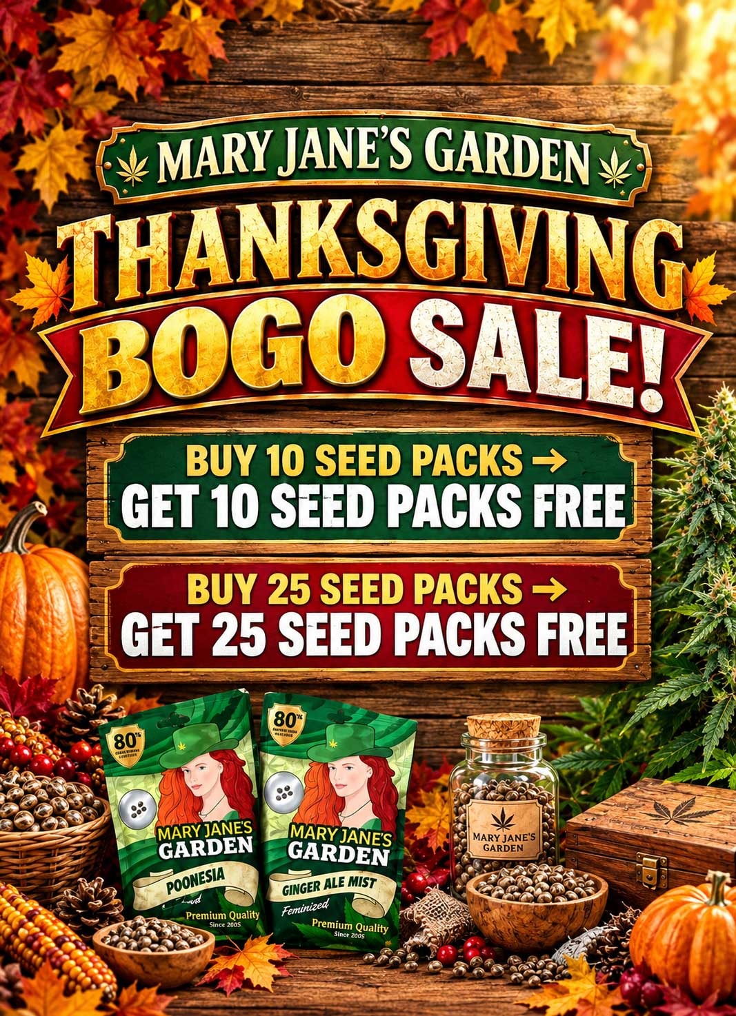 Mary Janes Garden Thanksgiving Canada